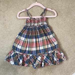 Ralph Lauren Madras Dress & Bloomers 12M